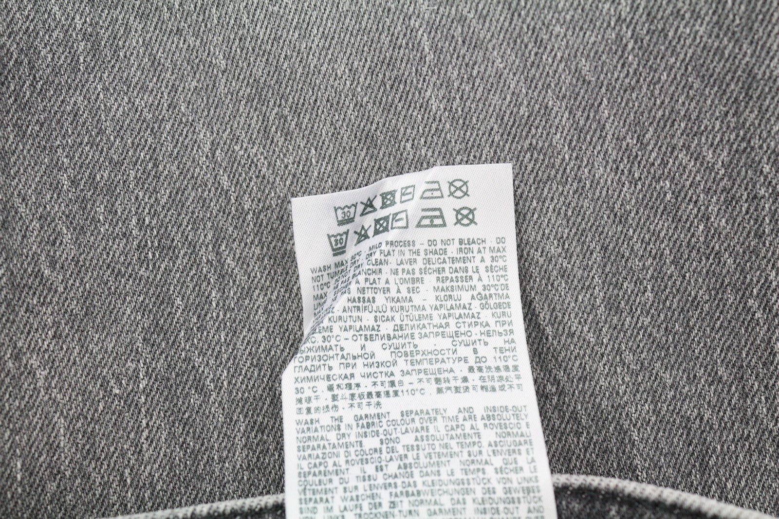 DIESEL 2019 D-Strukt R09KA Men's Jeans W36/L32 Slim Grey Washed Denim RRP225