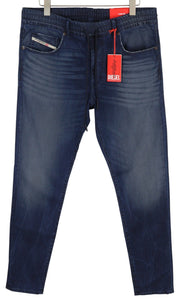 DIESEL D-Strukt Jogg 068DV Men's Jeans W32/L32 Stretch Jogg Blue Washed RRP295