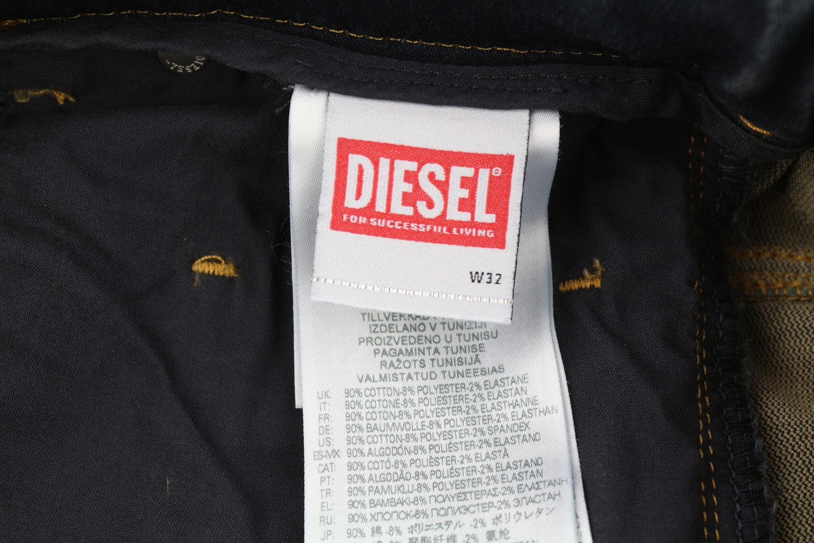 DIESEL Krooley Jogg E69UB Men's Jeans W32/L32 Slim Tapered Stretch Blue RRP295