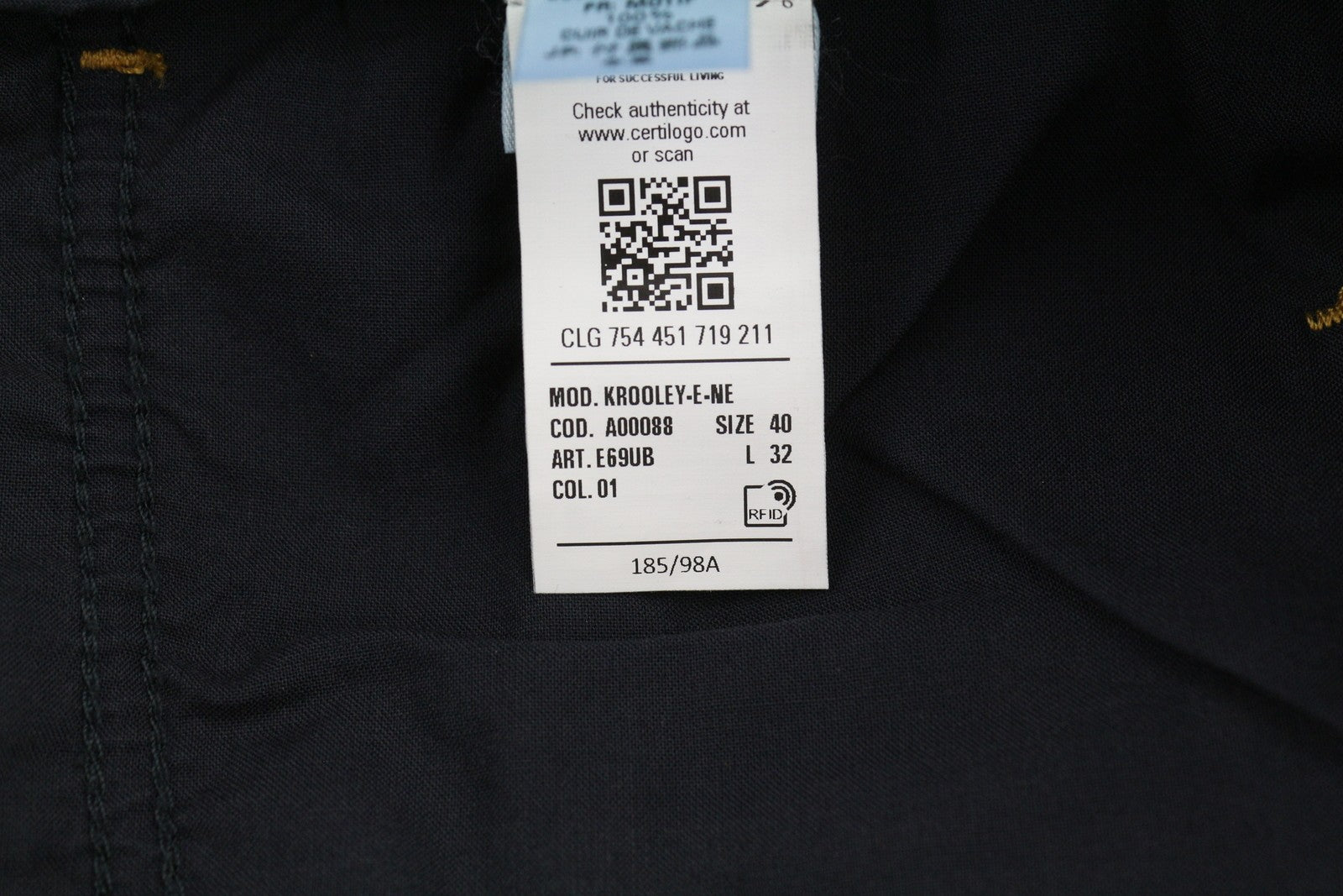 DIESEL Krooley Jogg E69UB Men Jeans W40/L32 Stretch Blue Washed Tapered RRP295