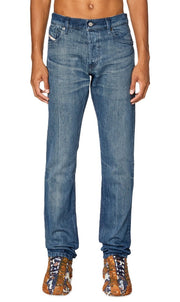 DIESEL 1995 D-Sark 0ENAM Men's Jeans W36/L32 Slim Fit Straight Leg Blue RRP175