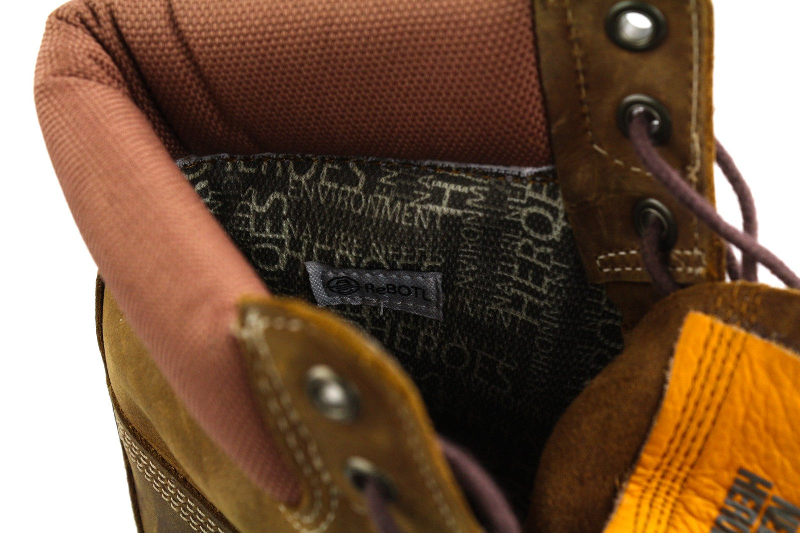 TIMBERLAND A2DSA Men's EU42/43 UK8/8.5 Brown Leather Ankle Boots Primaloft