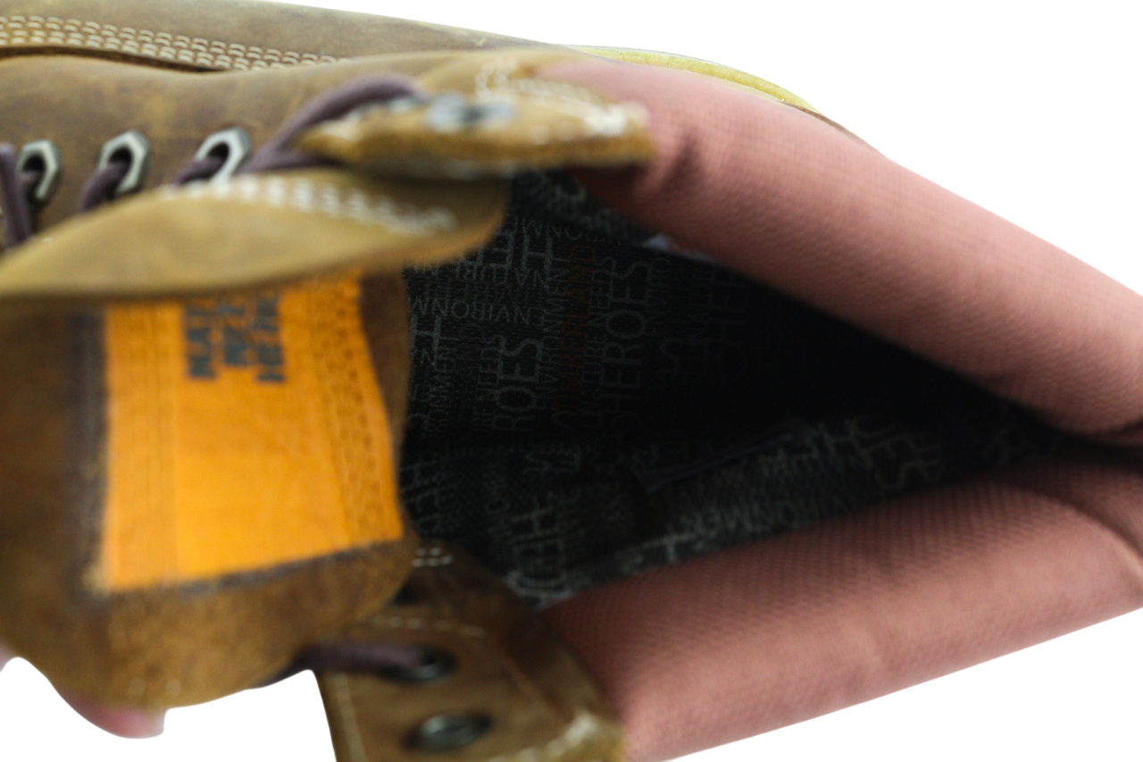 TIMBERLAND A2DSA Men's EU42/43 UK8/8.5 Brown Leather Ankle Boots Primaloft