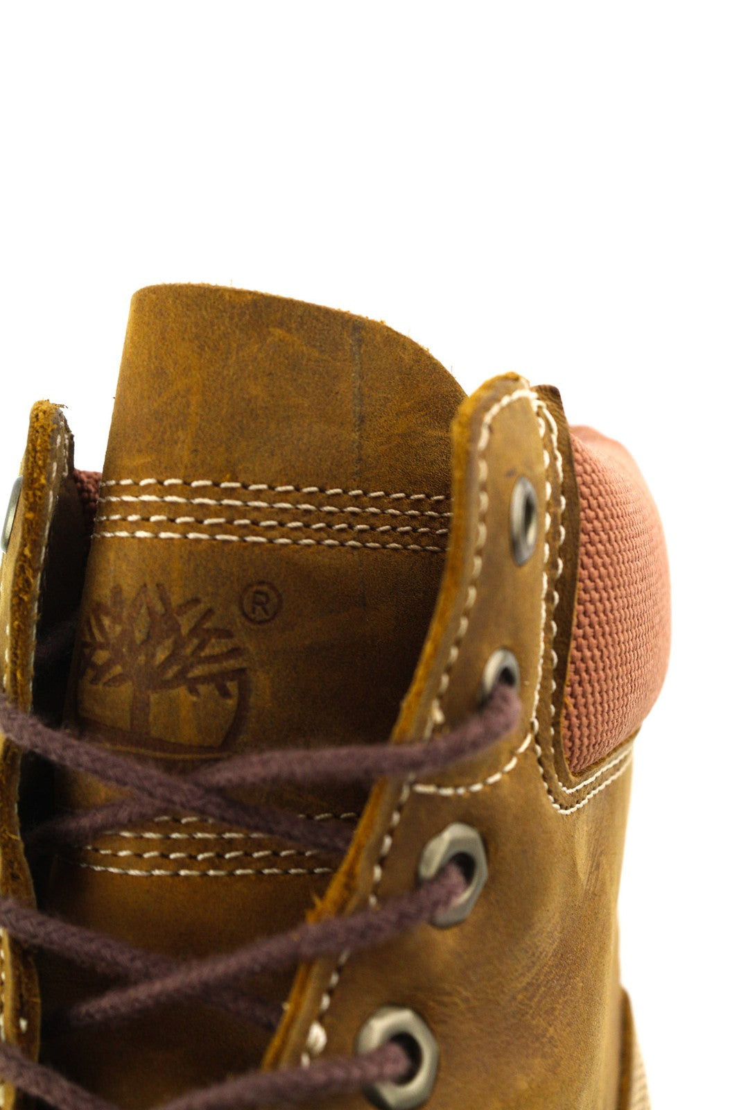 TIMBERLAND A2DSA Men's EU42/43 UK8/8.5 Brown Leather Ankle Boots Primaloft