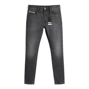 DIESEL Tepphar-X R975F Men's W36/L32 Skinny Grey Denim Button Fly Washed RRP175
