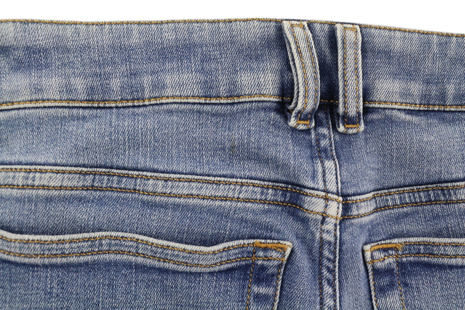 DIESEL Sleenker-Z 09C01 Men's W32/L32 Skinny Washed Blue Zip Fly Denim RRP195