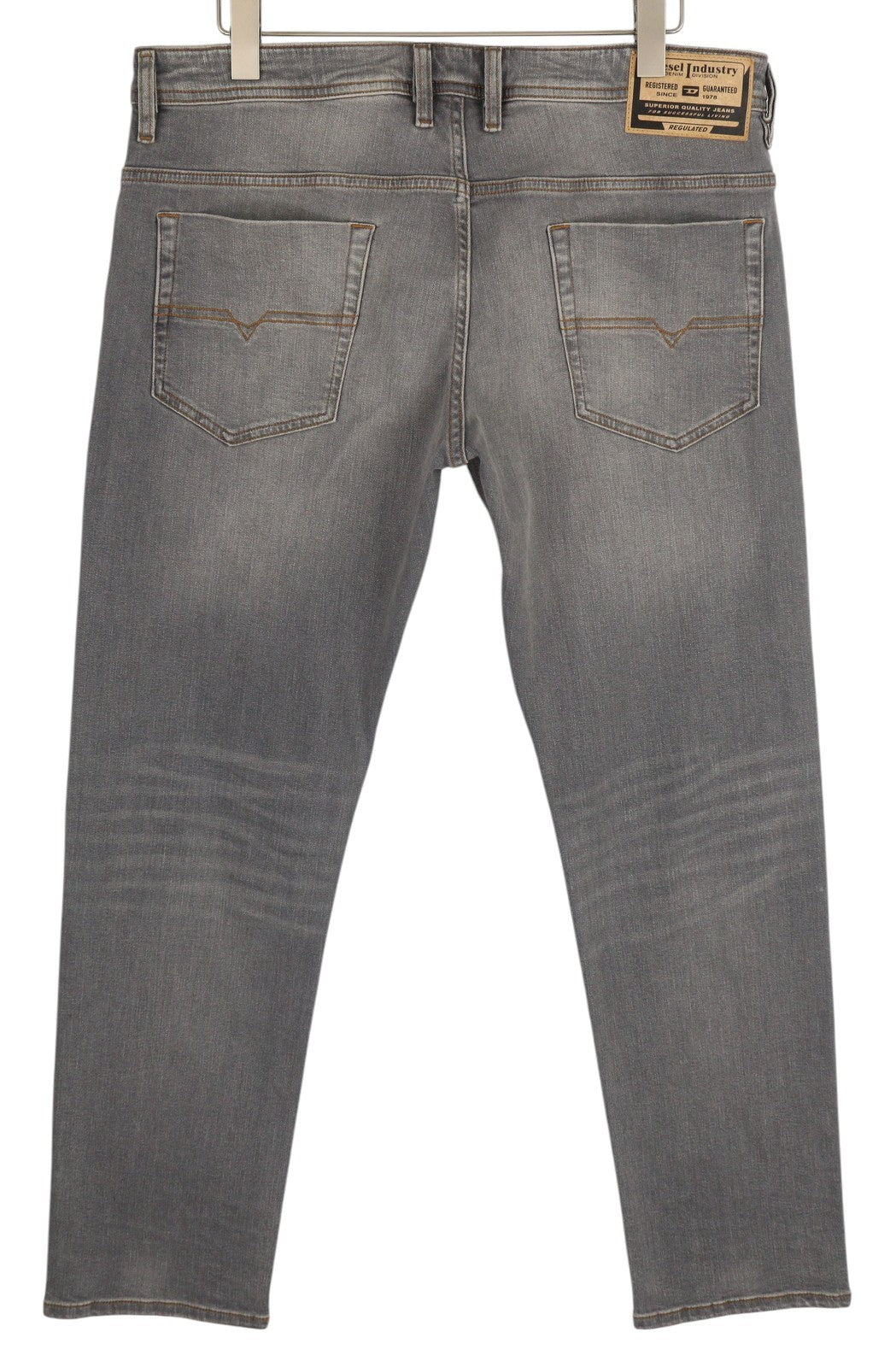 DIESEL Safado-X RB061 Men's W36/L32 Straight Grey Washed Denim Button RRP175