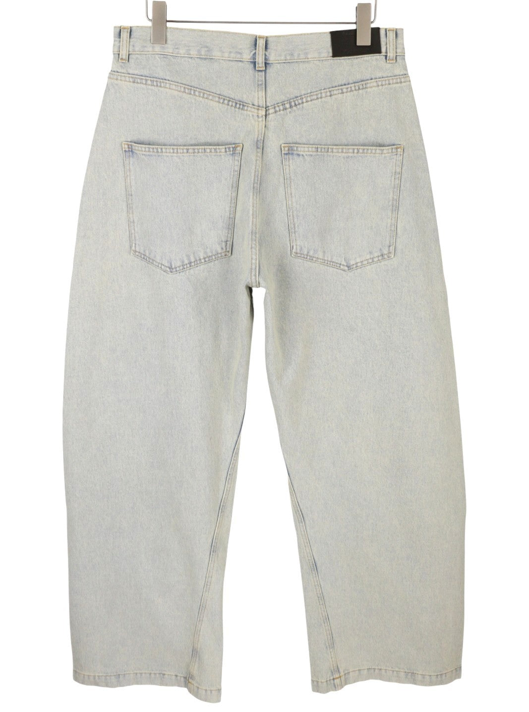 CALVIN KLEIN COLLECTION Men Jeans W34/L32 Blue Faded Relaxed Wide Leg RRP750