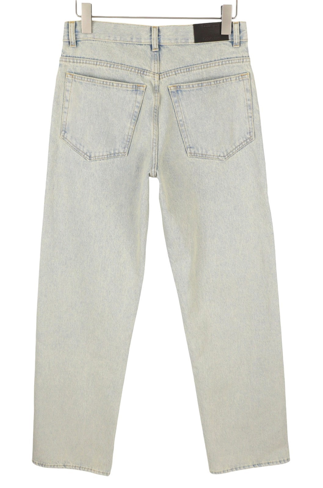 CALVIN KLEIN COLLECTION Men Jeans W34/L32 Blue Faded Aged Look Relaxed Denim