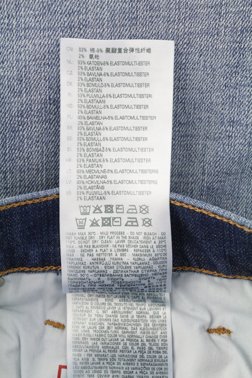 DIESEL 2019 D-Strukt 0DQAE Men's W32/L32 Slim Zip Fly Faded Blue Denim RRP175