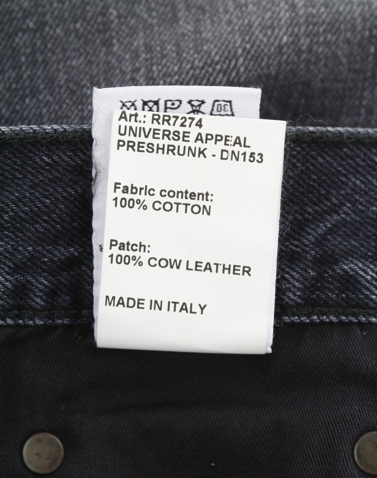 R13 Boyfriend Women Jeans 31 Jake Black Whiskers Faded Distress Ripped