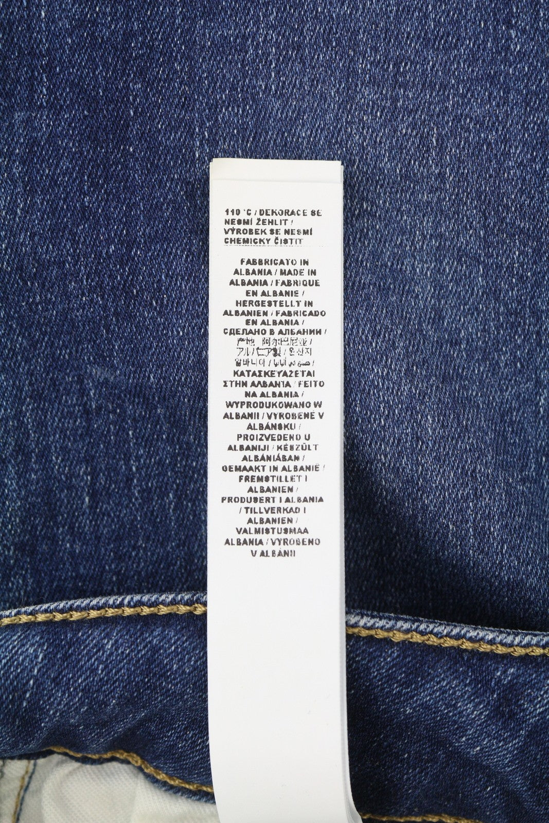 LIU JO Women's W28 Blue Denim Fade Skinny Fit Belt Tie Unfinished Hems