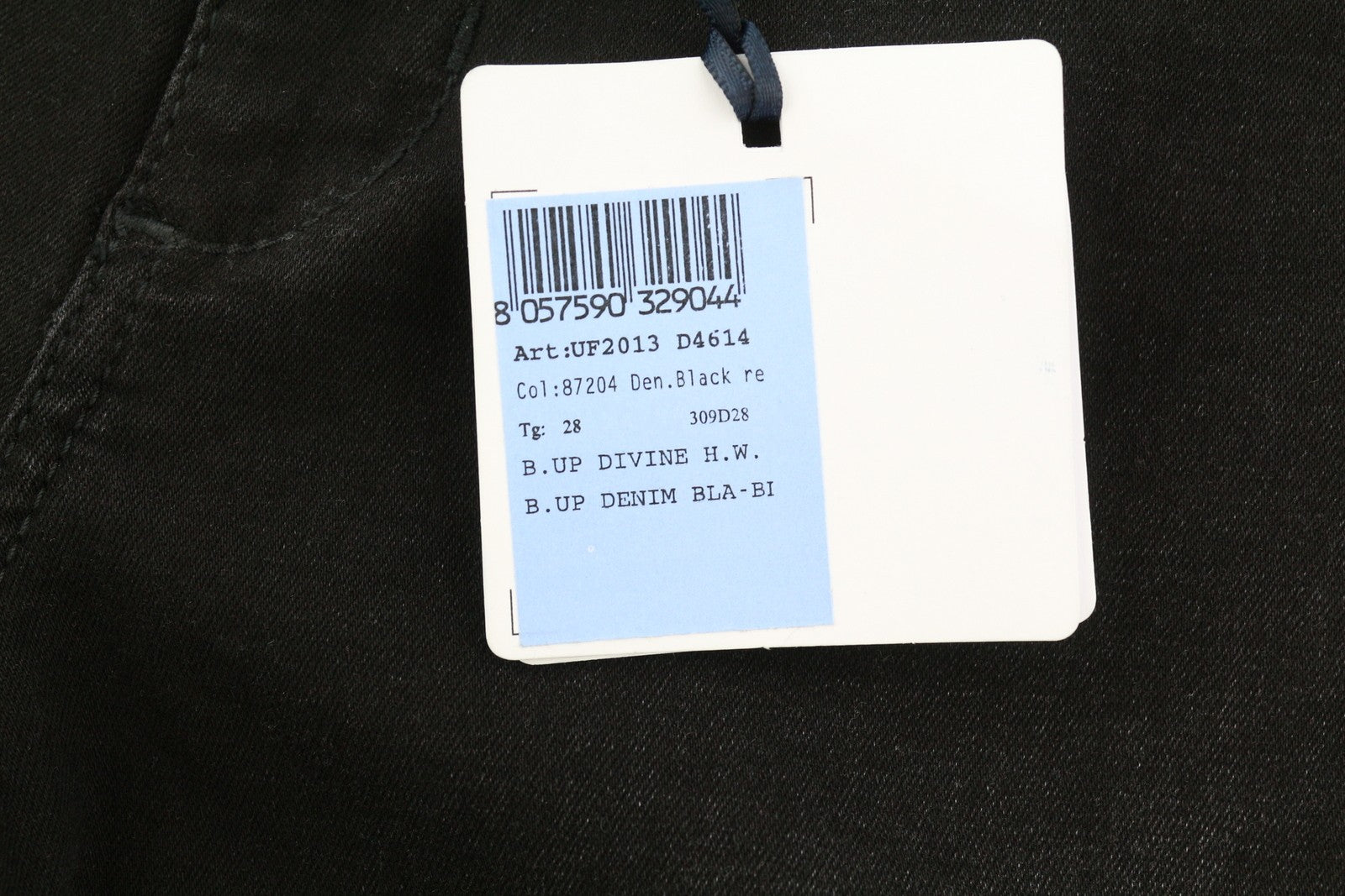 LIU JO Divine Women's W28/L30 High Waist Bottom Up Grey Washed Skinny