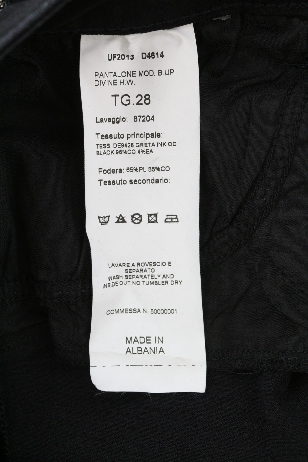 LIU JO Divine Women's W28/L30 High Waist Bottom Up Grey Washed Skinny