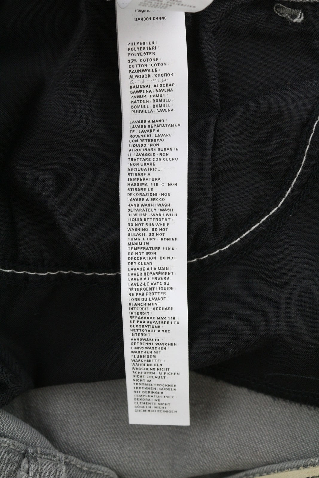 LIU JO Women's W32 Grey Washed Denim Slim Fit Zip Fly Ankle Length