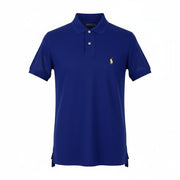 RALPH LAUREN Custom Slim Fit Men Polos XS Dark Embroidered Logo Short Sleeve