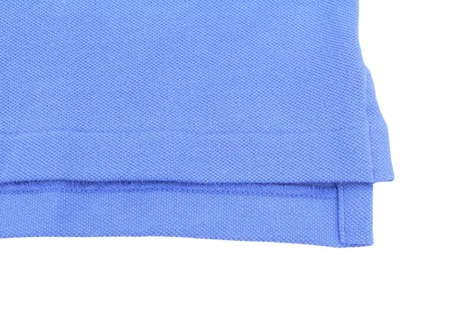 RALPH LAUREN Custom Slim Fit Men Polos L Blue Embroidered Logo Short Sleeve