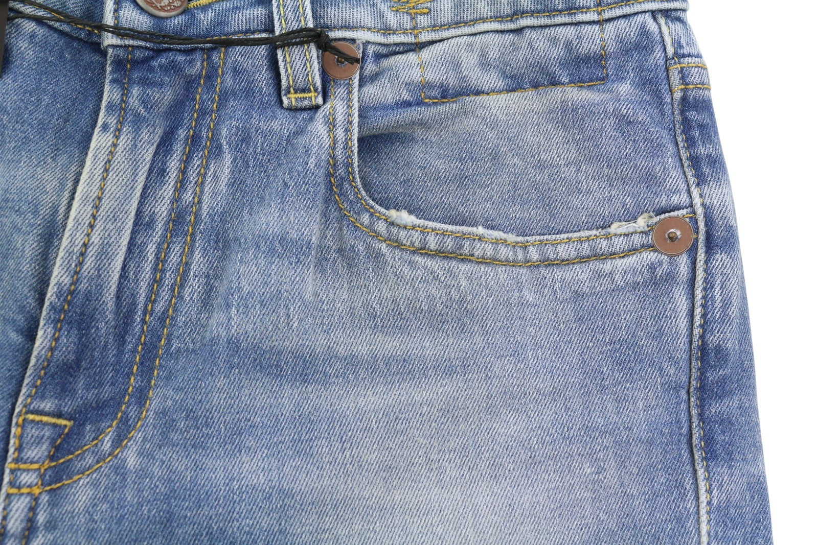 R13 Kick Fit Women Jeans 25 Jasper Stretch Whiskers Faded Cropped Ankle