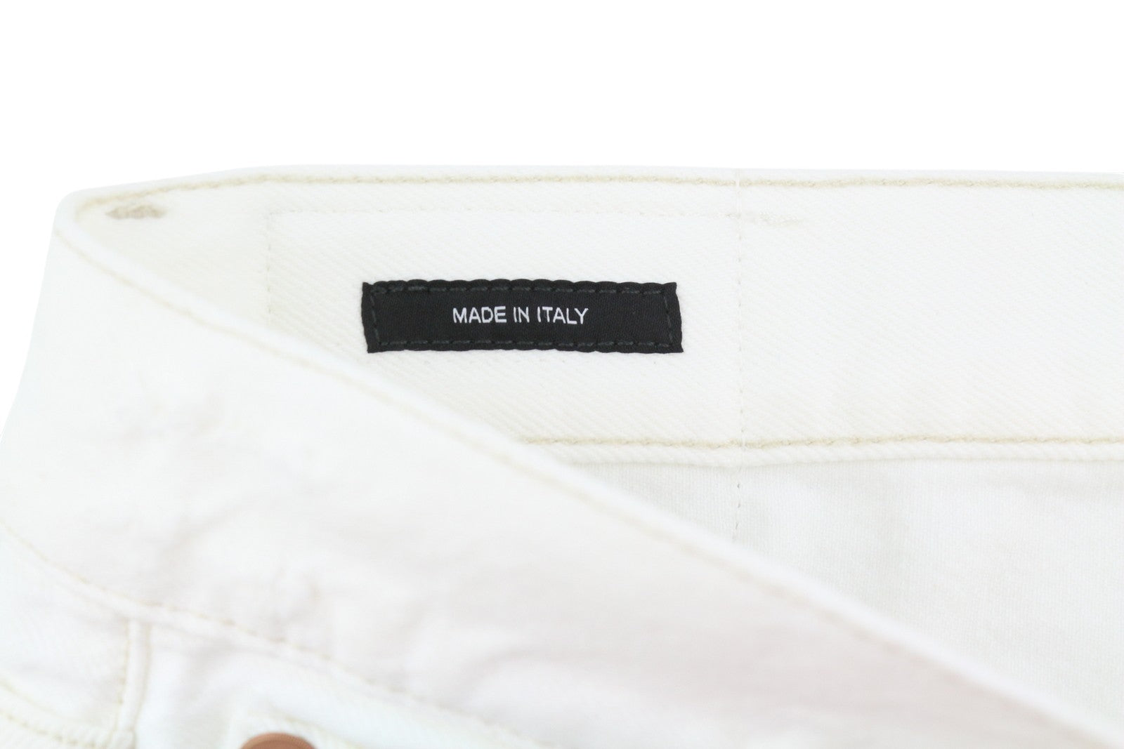 R13 Boyfriend Women Jeans 27 Aerin White Straight Fit Zip Denim SS25 RRP699