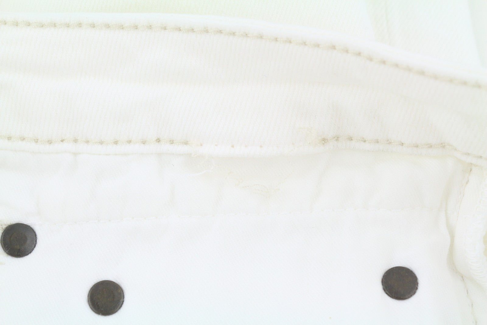 R13 Boy Straight Women Jeans 26 Aerin White Stretch Distress Cropped RRP720