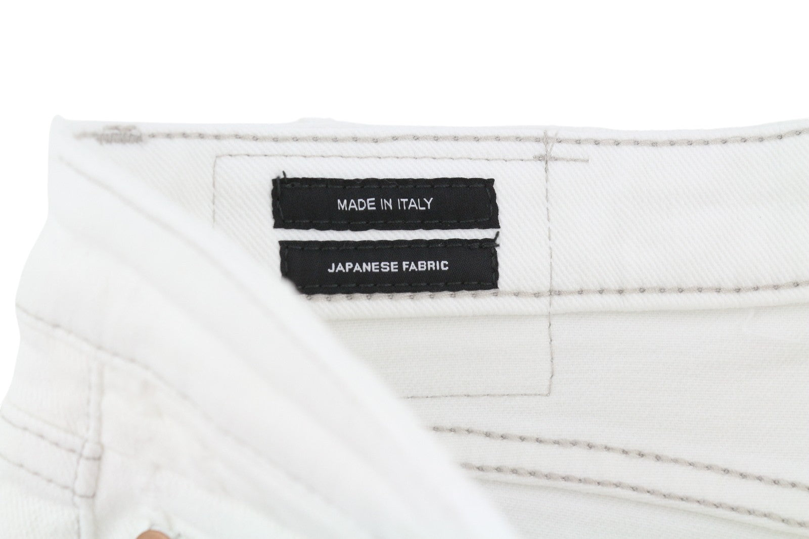 R13 Boy Straight Women Jeans 25 Bale White Cropped Ankle Denim PS25 RRP499