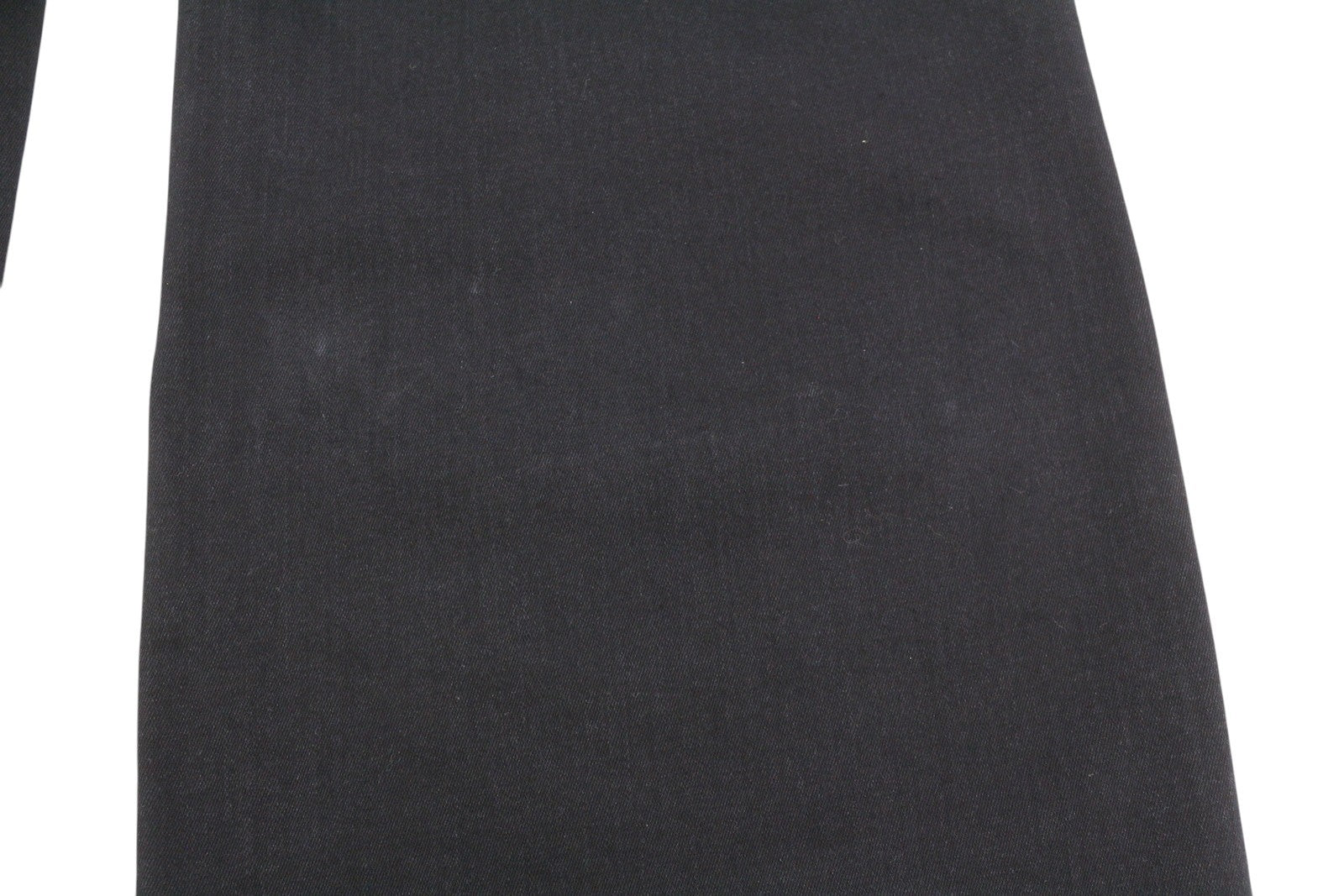 LIU JO Flare Belt Women Jeans W28 Wide Leg Black Denim High Waist Zip