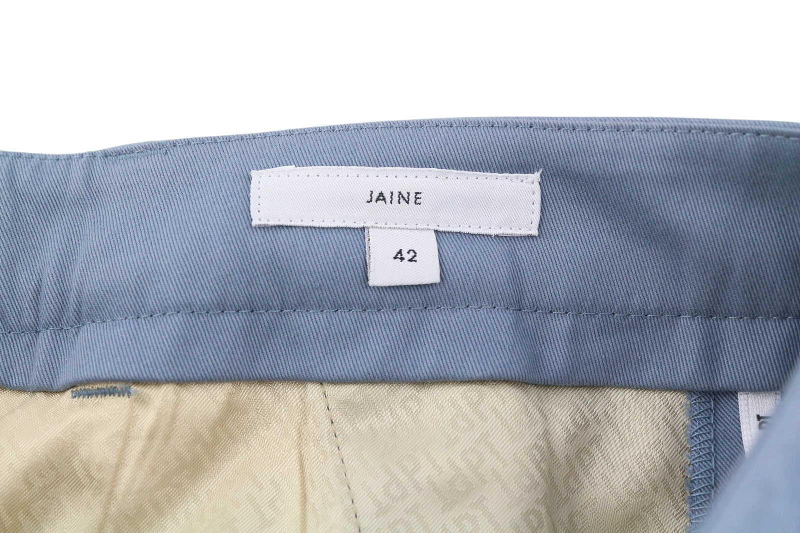 PT TORINO Jaine Women Trousers 42 W30 Blue Bootcut Zip Stretch Ankle RRP249