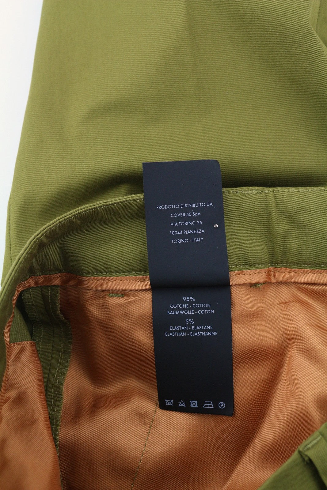 PT TORINO Jaine Women Trousers 42 W30 Green Bootcut Zip Fly Ankle RRP249