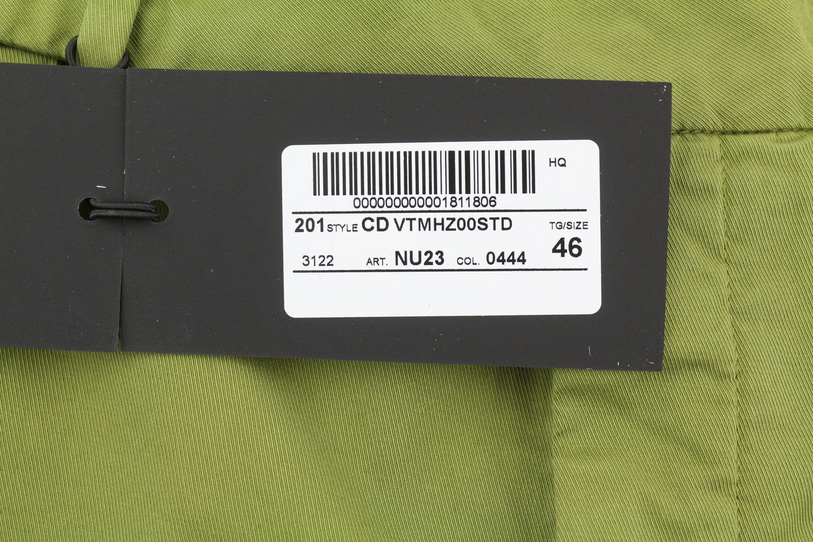 PT TORINO Michelle Women's Trousers 46 W33 Green Chino Zip Fly Regular