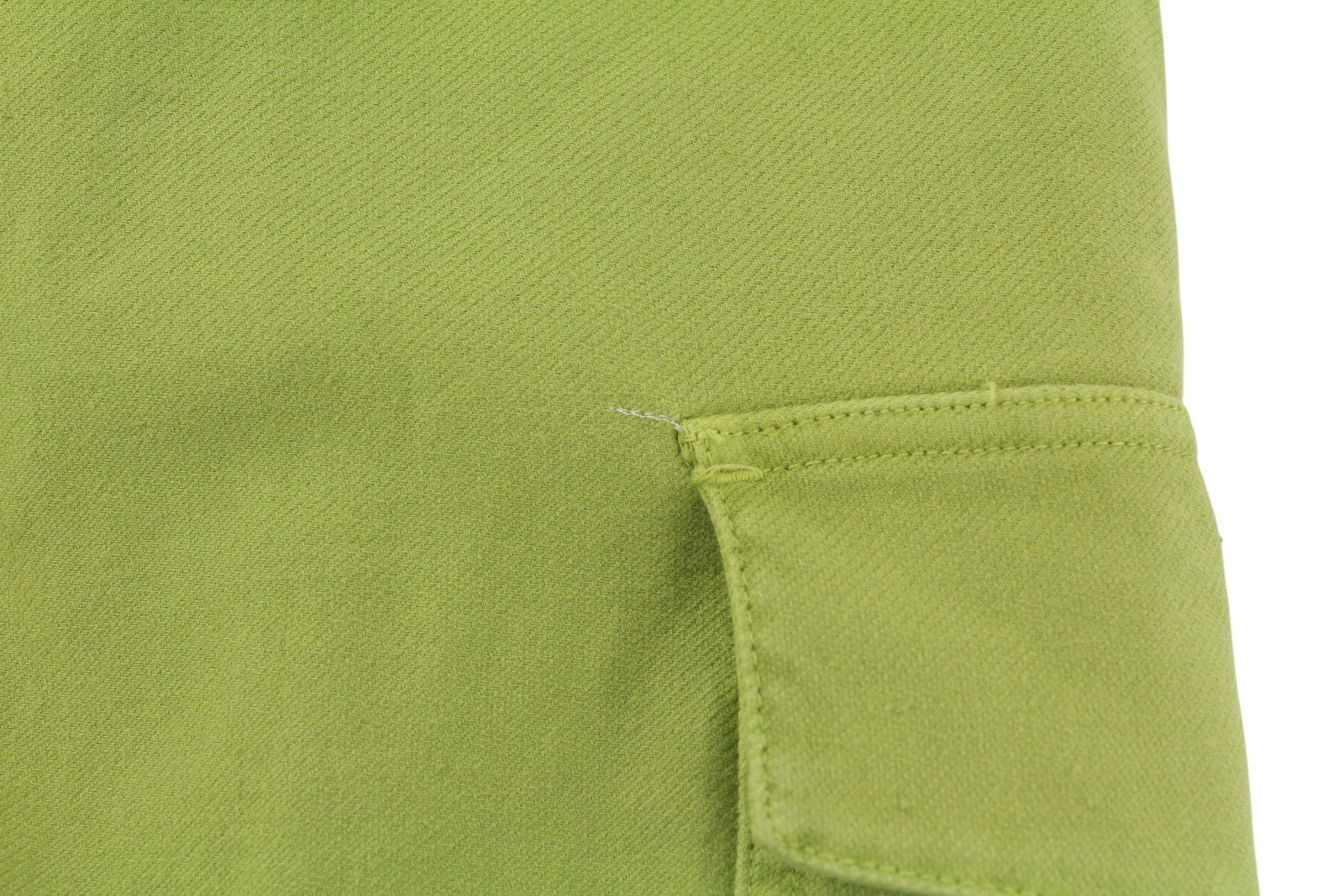 PT TORINO Zoe Women's Trousers 44 W30 Green Slim Cargo Linen High Waist