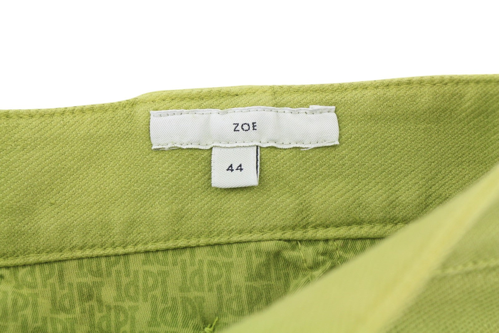 PT TORINO Zoe Women's Trousers 44 W30 Green Slim Cargo Linen High Waist