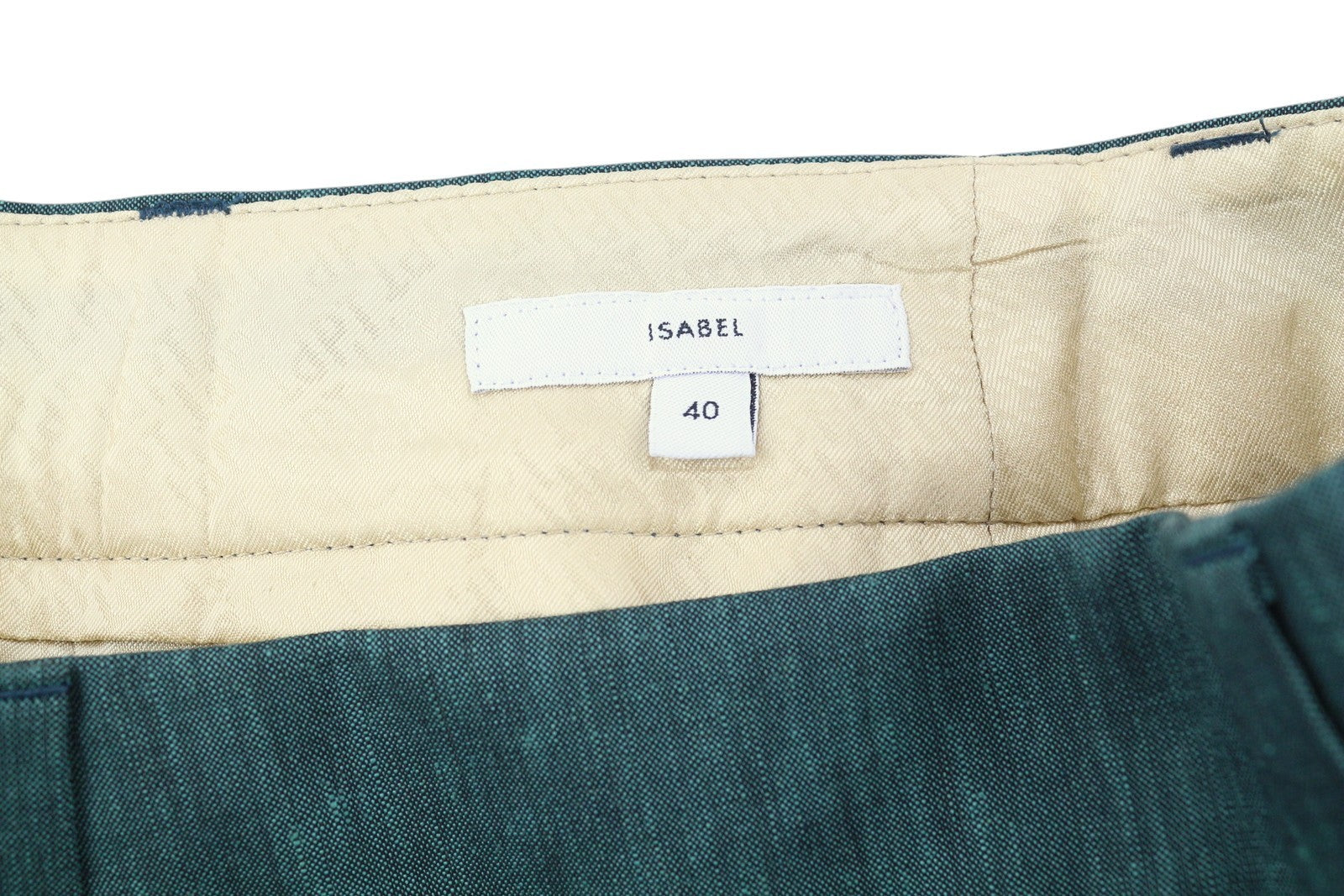 PT TORINO Isabel Women Trousers 40 W26 Fleece Wool Linen Flared Pleated RRP350