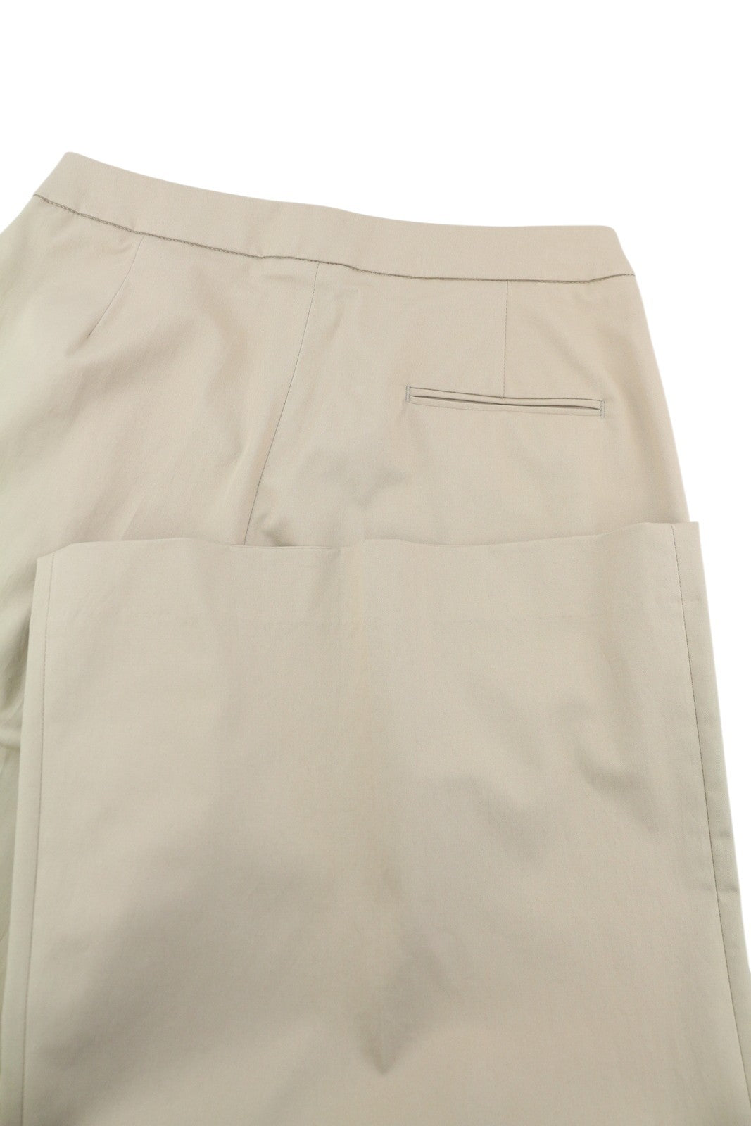 PT TORINO Mia Women's Trousers 42 W28 White Floral Flared High Waist Ankle