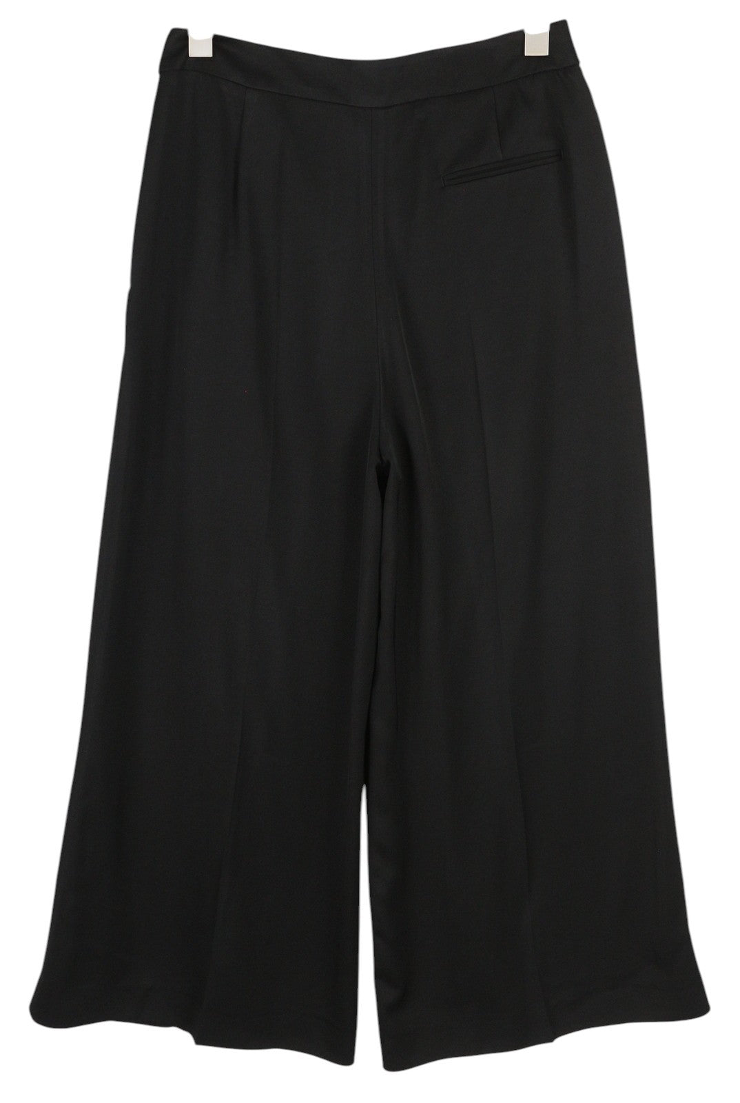 PT TORINO Mia Women's Trousers 42 W28 Black Flared High Waist Zip Fly Style