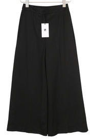 PT TORINO Mia Women's Trousers 38 W26 Black Flared Zip Fly High Waist Fit