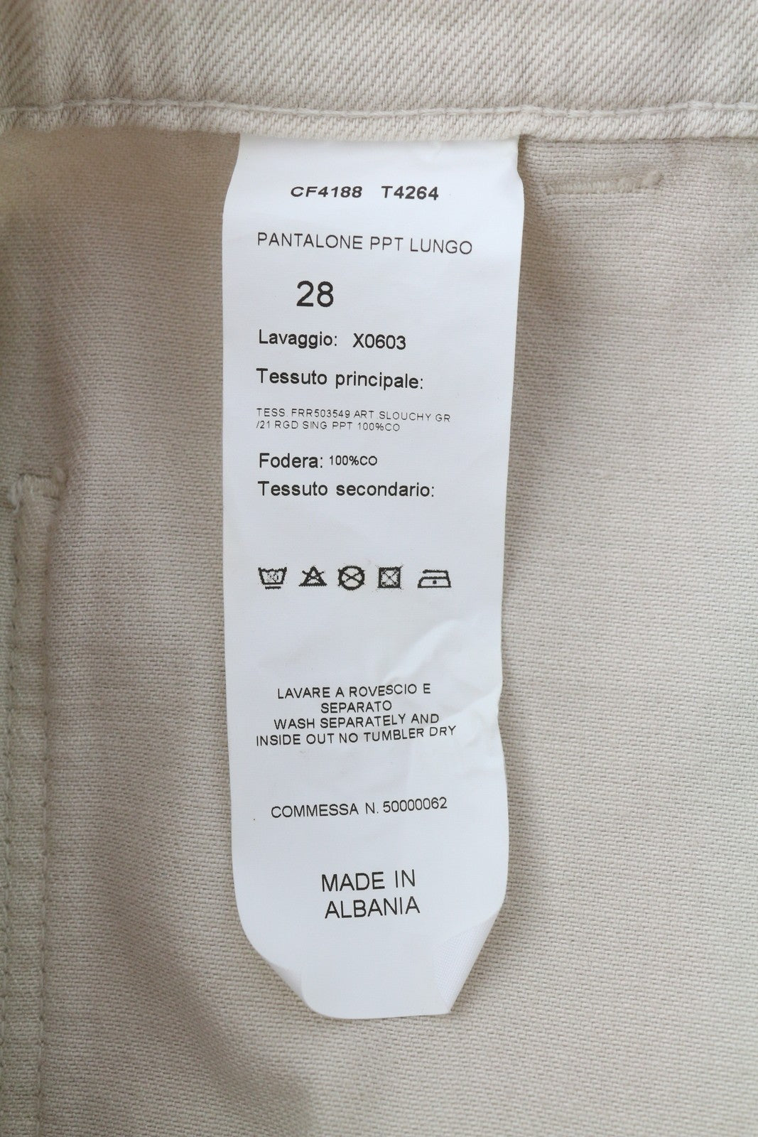 LIU JO Lungo Women's Jeans W28 Beige High Waist Bootcut Light Denim