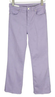 PT TORINO Kim Women's Jeans W30 Violet Purple Bootcut Stretch Ankle Style