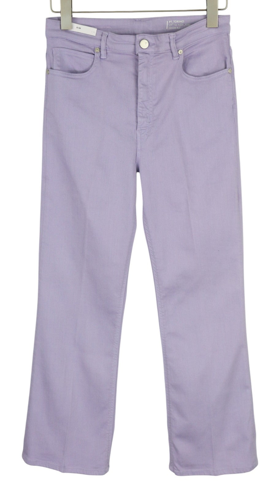 PT TORINO Kim Women's Jeans W30 Violet Purple Bootcut Stretch Ankle Style