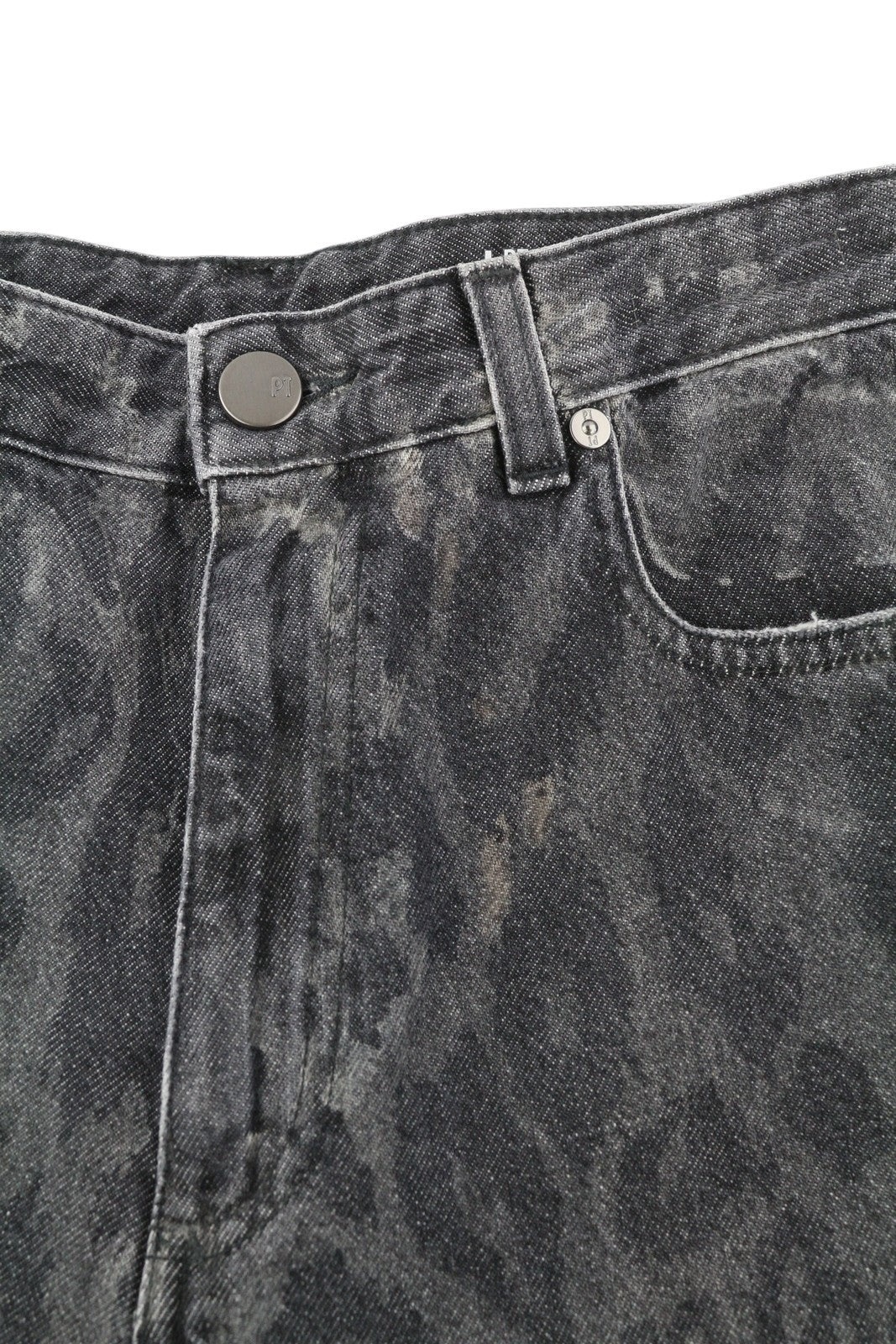 PT TORINO Tracy Women's Jeans W28 Grey Straight Ankle Fit Washed