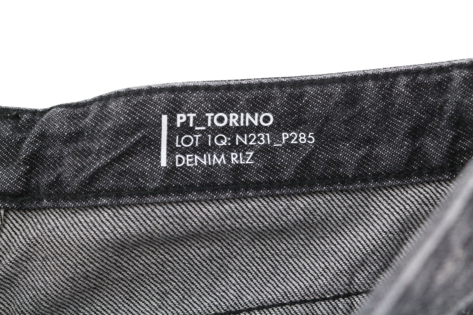 PT TORINO Tracy Women's Jeans W28 Grey Straight Ankle Fit Washed