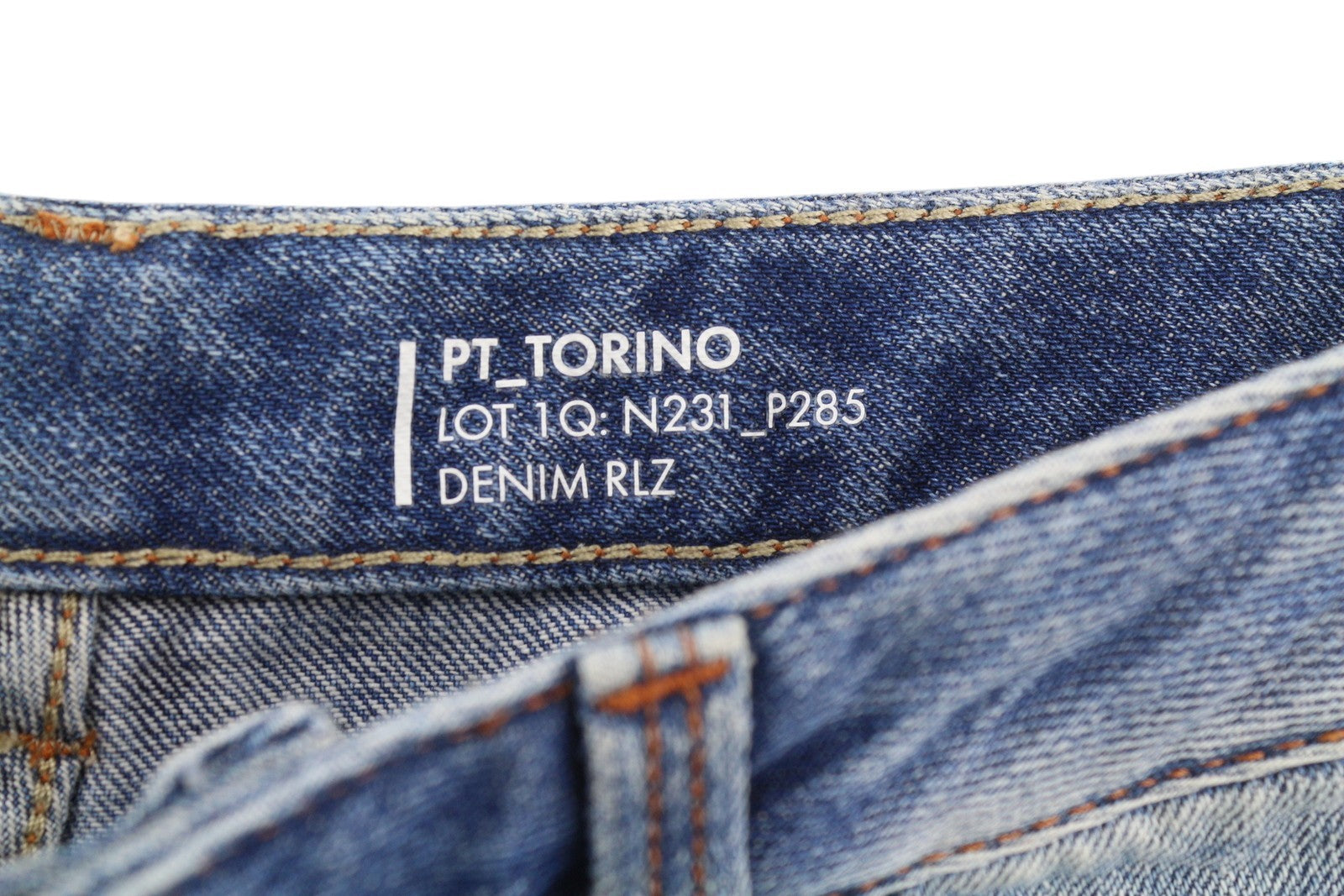 PT TORINO Tina Women's Jeans W29 Blue Denim Ripped Distressed Cropped