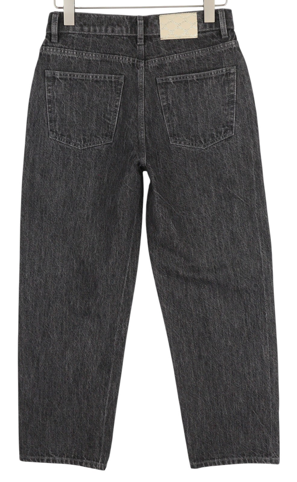 LIU JO Women's Jeans W28 Black Ripped Distressed Ankle Zip Denim