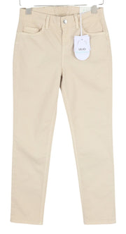 LIU JO Monroe Women's Jeans W28 L28 Slim Bottom Up Light Blue Denim