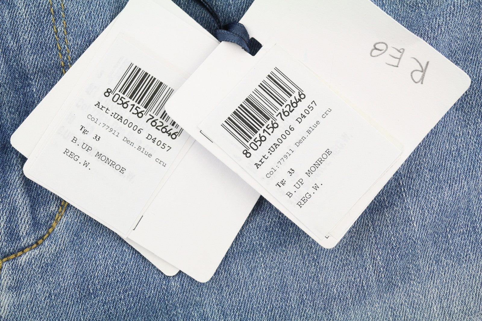 LIU JO Monroe Women's Jeans W33 L28 Blue Washed Skinny Stretch Bottom Up