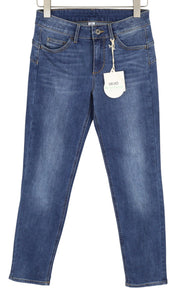 LIU JO Monroe Women's Jeans W28 Blue Washed Skinny Ankle Stretch