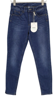 LIU JO Divine Women's Jeans W28 High Waist Skinny Washed Blue Ankle