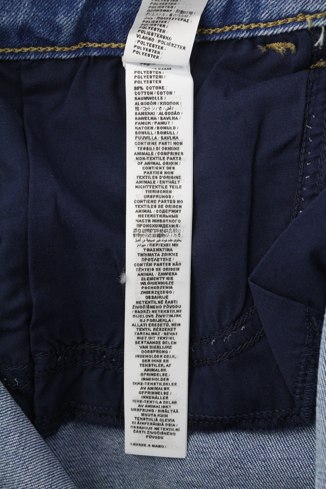 LIU JO Women's Jeans W28 Blue Skinny Washed High Waist Zip Fly Pockets