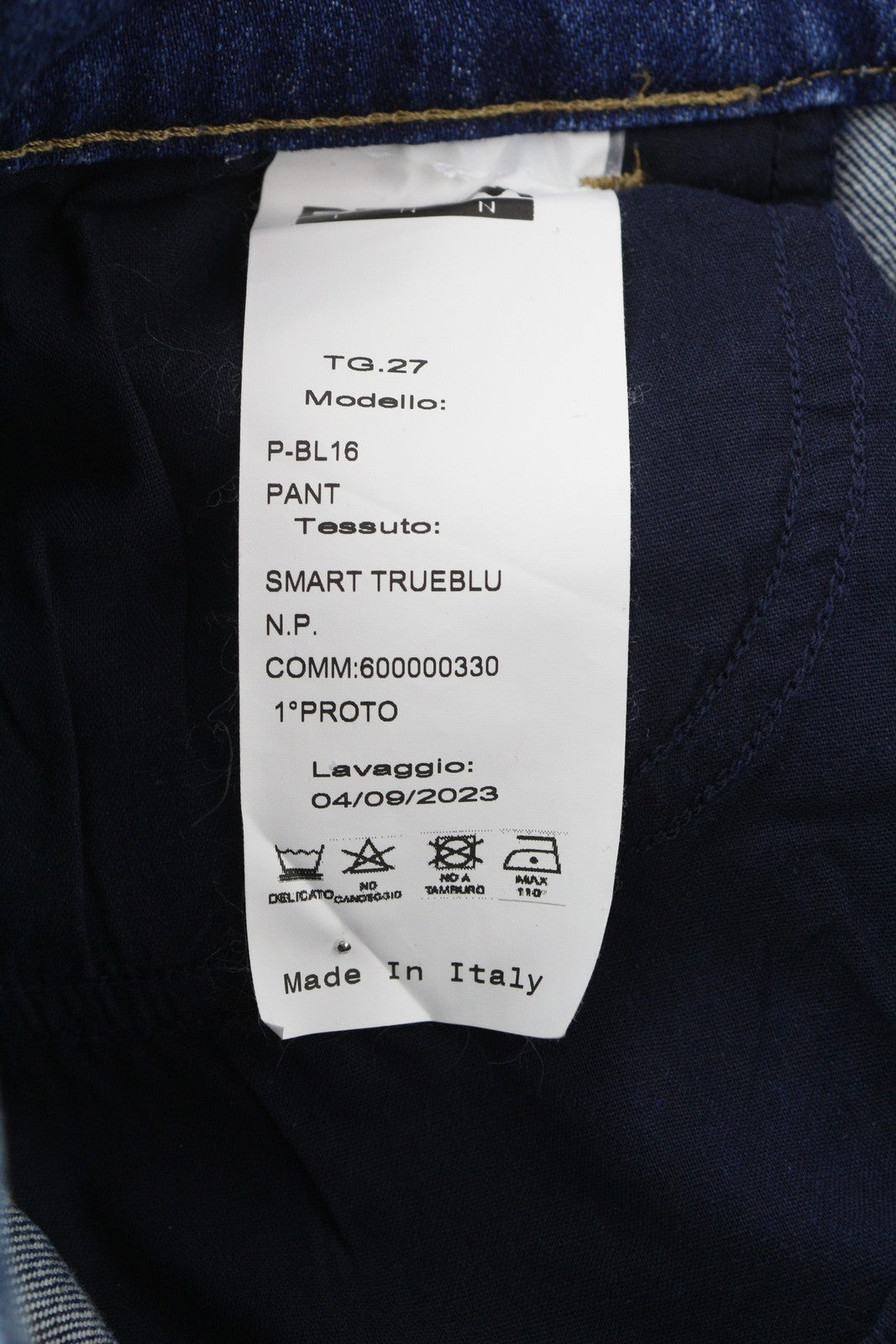 LIU JO Women's Jeans W27 Blue Washed Straight High Waist Zip Fly Logo