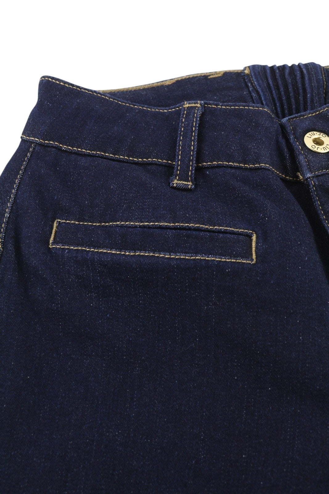 LIU JO Parfait Super Bea Women's Jeans W28 Black Bootcut Zip High Waist