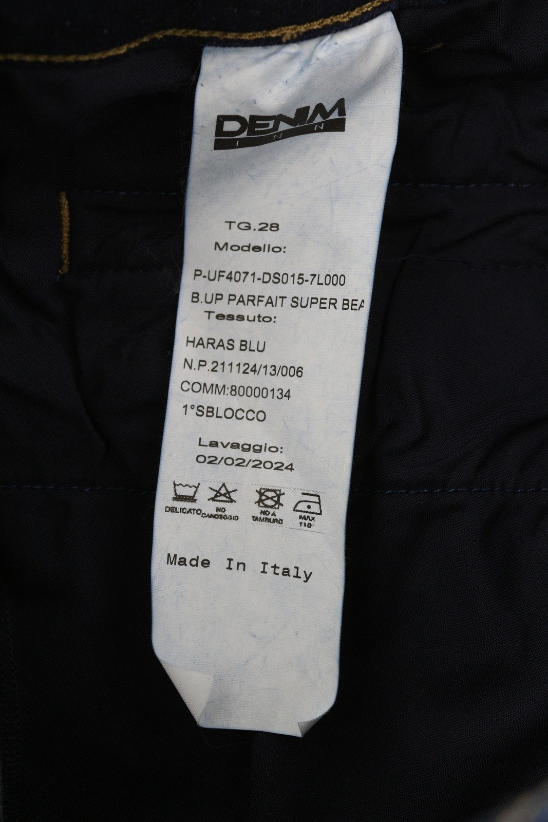 LIU JO Parfait Super Bea Women's Jeans W28 Black Bootcut Zip High Waist